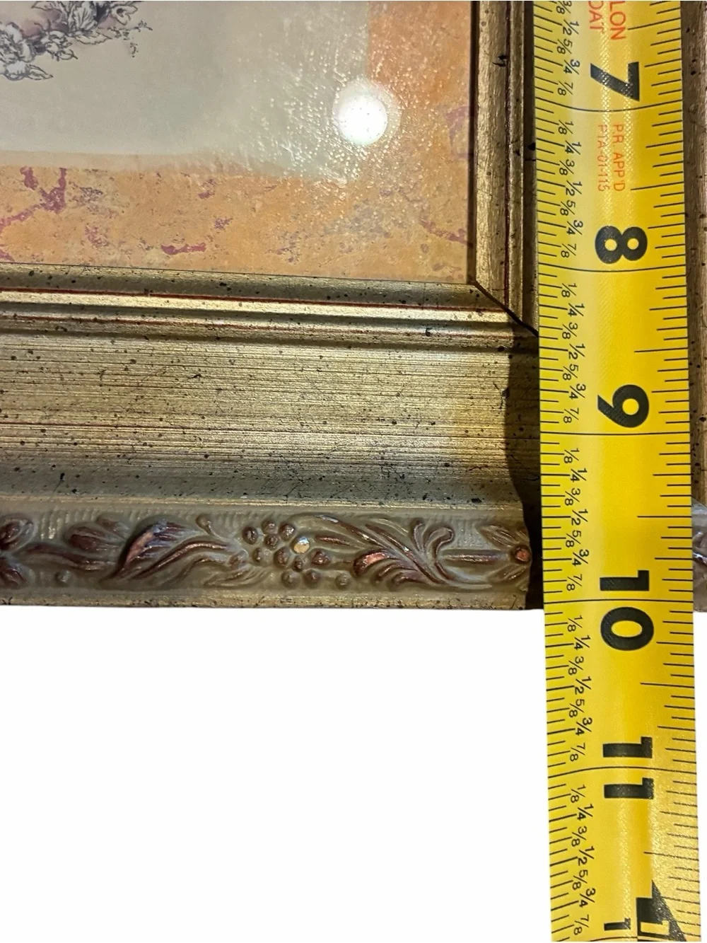 Home Accents Gold Ornate Wall Picture Frame Set Nature - Gold Finish (Set of 4)